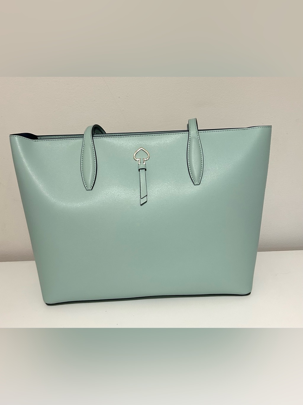 Nwt Kate Spade Large Mint Green Tote With Dust Bag